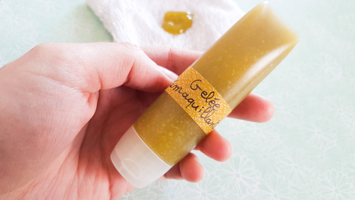 gel démaquillant au sucragel Manaor yeux sensibles