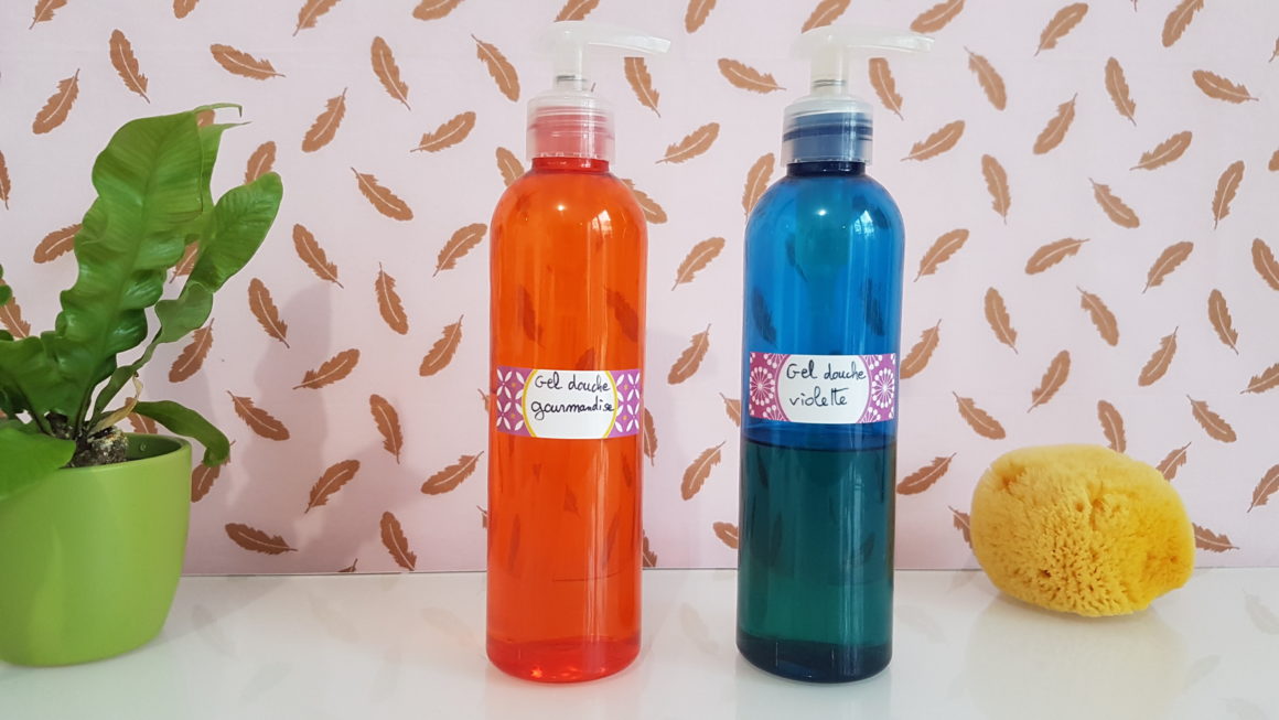 recette gel douche douceur