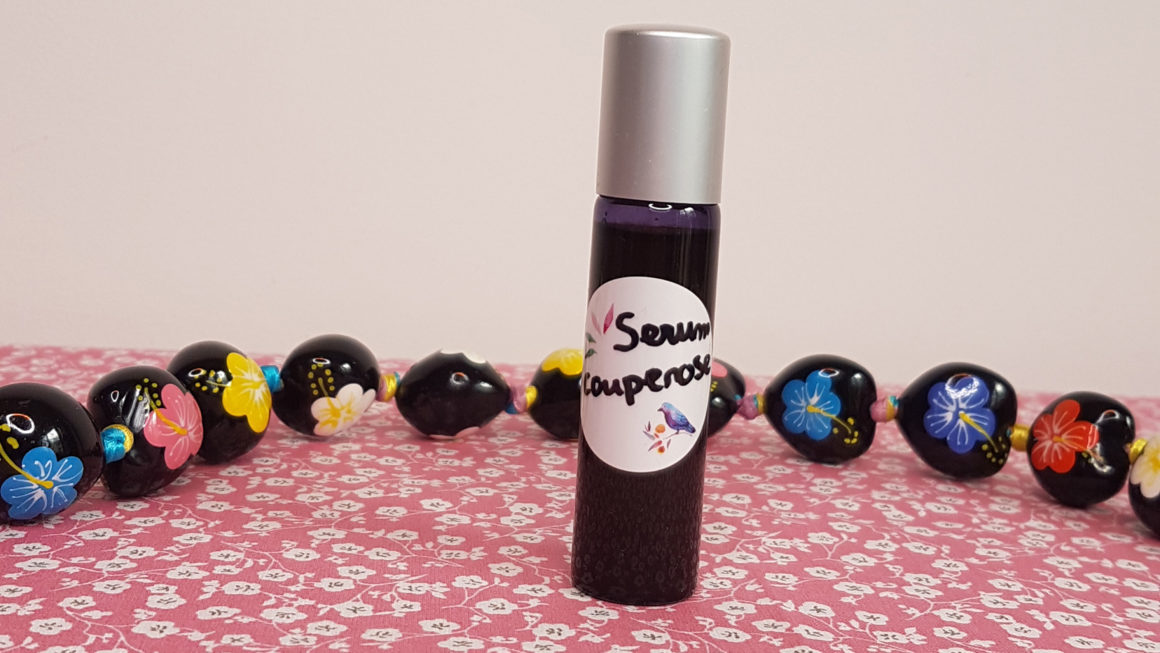 sérum huileux peau sensible couperose calophylle lentisque