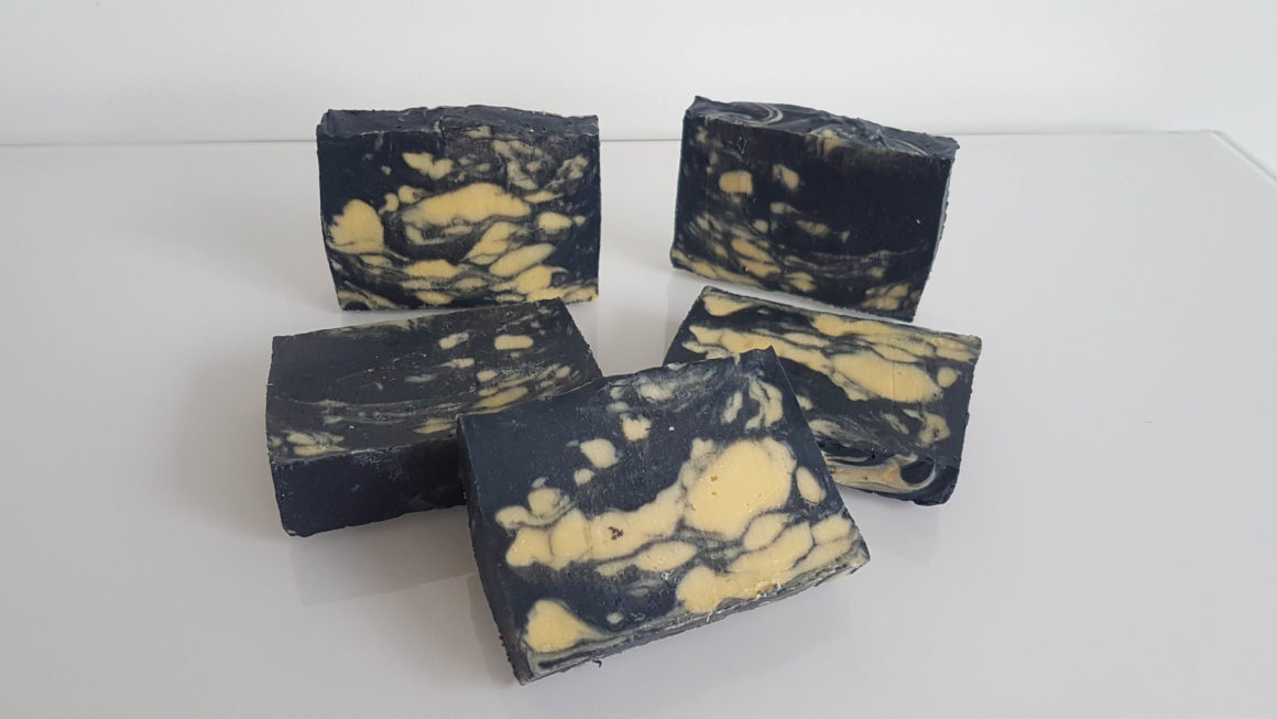 recette savon saf saponifié à froid charbon mica